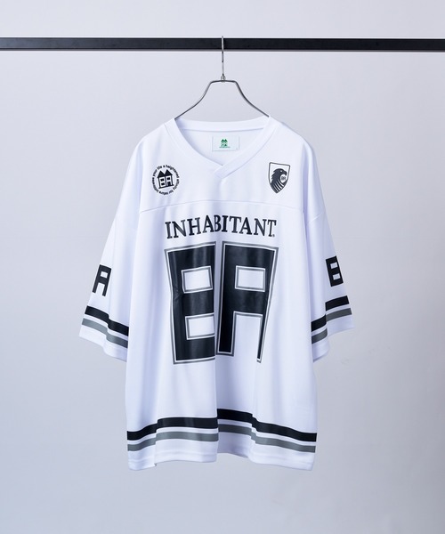 inhabitant（インハビタント） tシャツ 「INHABITANT」ビッグ