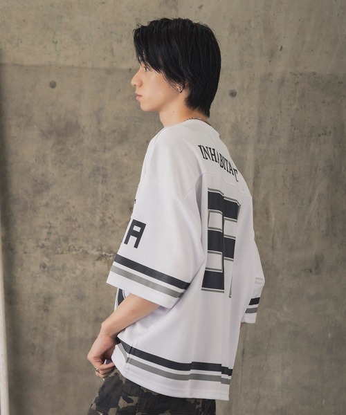 inhabitant（インハビタント） tシャツ 「INHABITANT」ビッグ