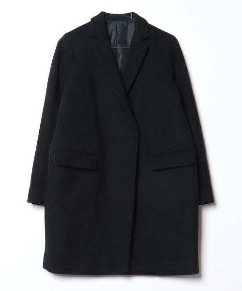 BABYLONE（バビロン） チェスターコート 38 ブラック レディース