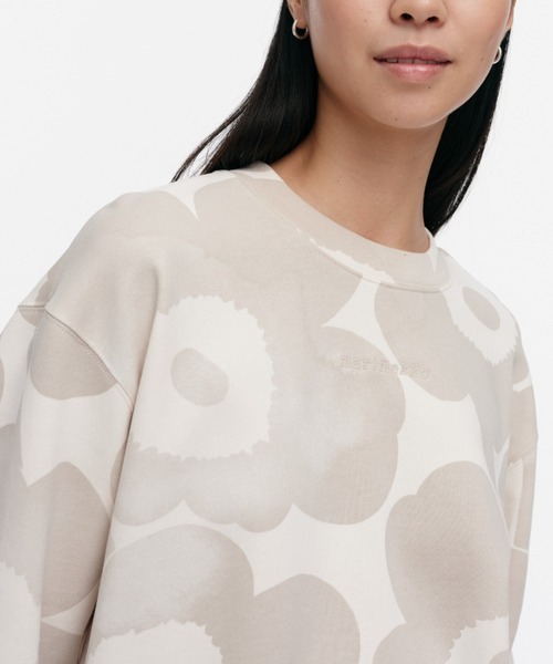 トレーナー スウェット 「kioski」 Loisto Akvarelli Unikko / sweatshirt レディース メンズ marimekko トレーナー スウェット 「kioski」 Loisto Akvarelli