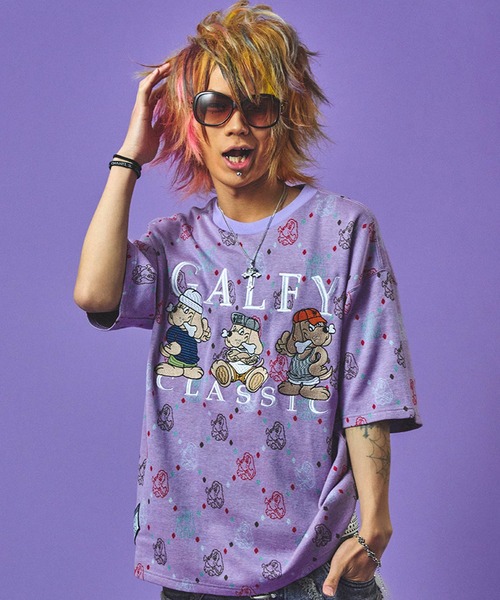ガルフィー メンズ レディース 半袖 Tシャツ 魔改造紋紋Tシャツ 大きいサイズ カジュアル ゆったり ガルフィ 男女兼用 ユニセックス GALFY od ‥ GALFY tシャツ 「GALFY/ガルフィー」魔改造紋紋Tシャツ メンズ