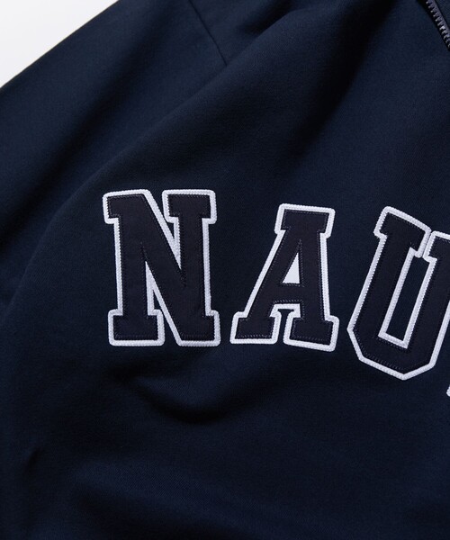 「NAUTICA」 スウェットカットソー SMALL ブラウン メンズ