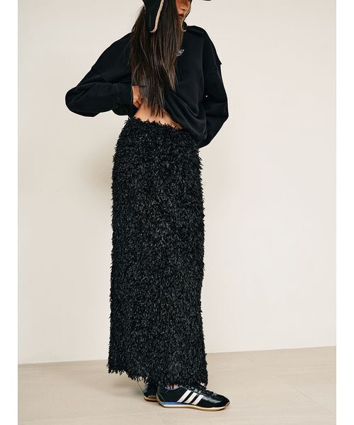 null.（ヌル） スカート フェザースリットスカート : ZOZOTOWN Yahoo