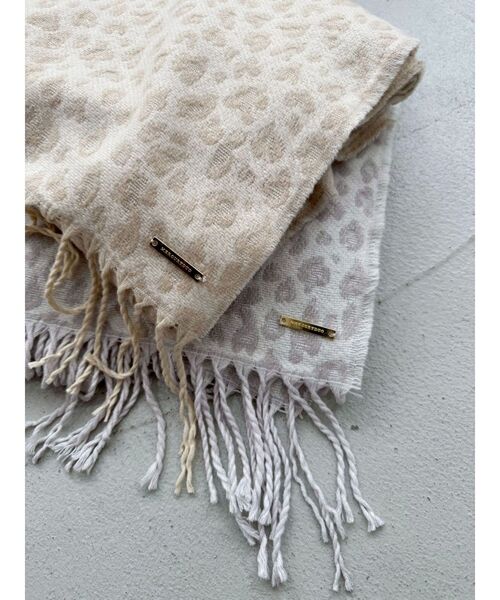 MERCURYDUO（マーキュリーデュオ） ストール マフラー レオパード