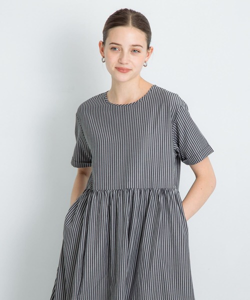 URBAN RESEARCH Sonny Label ワンピース ストライプサッカー