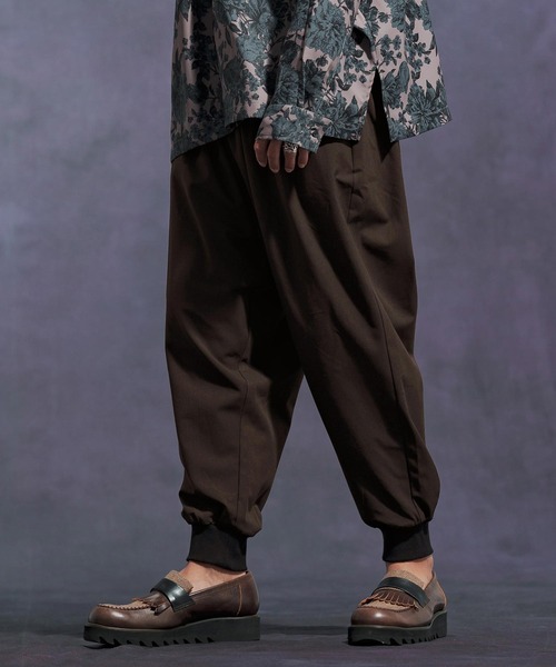 Jih Nunc（ジーヌンク） パンツ mp13898-TRストレッチバルーン