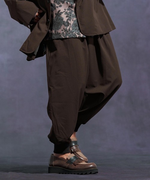 Jih Nunc（ジーヌンク） パンツ mp13898-TRストレッチバルーン