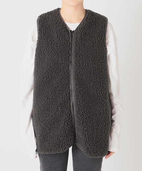 ベスト ジレ 「追加」「Champion/チャンピオン」*RELUME BOA FLEECE VEST：ベスト レディース Champion ベスト ジレ 「追加」「Champion/チャンピオン