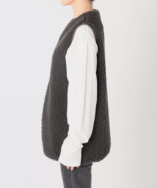 ベスト ジレ 「追加」「Champion/チャンピオン」*RELUME BOA FLEECE VEST：ベスト レディース Champion ベスト ジレ 「追加」「Champion/チャンピオン