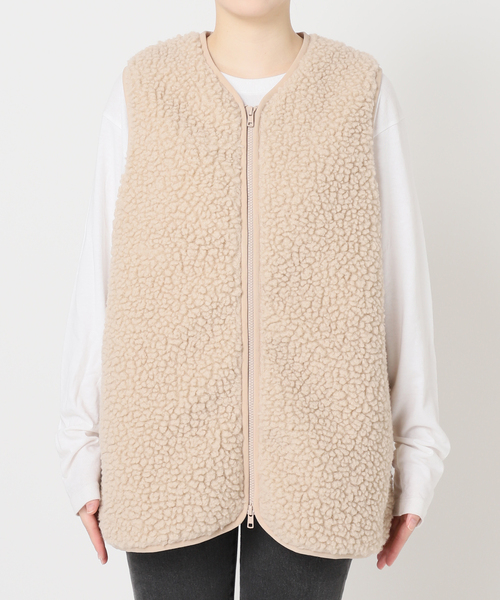 ベスト ジレ 「追加」「Champion/チャンピオン」*RELUME BOA FLEECE VEST：ベスト レディース Champion ベスト ジレ 「追加」「Champion/チャンピオン