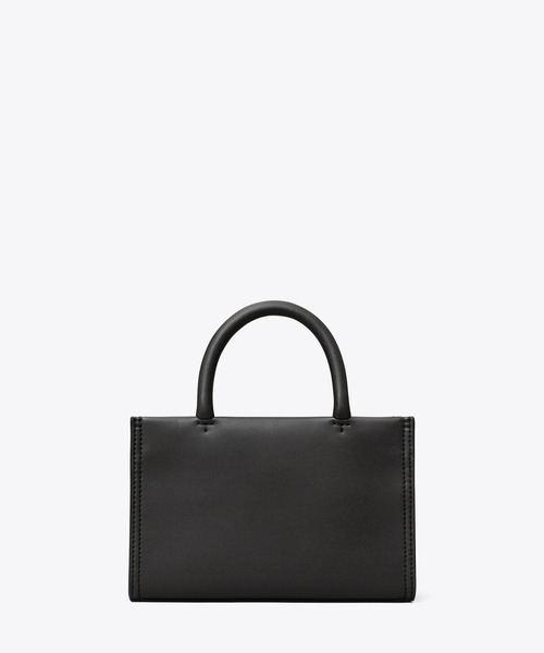 Tory Burch ブラックレザーハンド2wayトートバッグ TORY BURCH 「TORY BURCH」 2WAYバッグ ONE SIZE ブラック