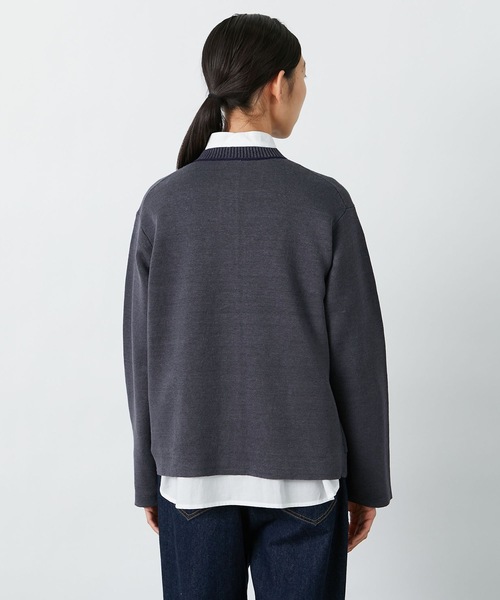 「LOISIR」 ニットカーディガン FREE ベージュ レディース_画像4