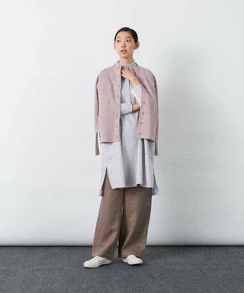 「LOISIR」 ニットカーディガン FREE ベージュ レディース_画像8