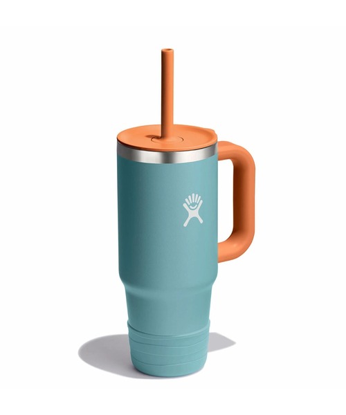 【ラテ様】HydroFlask ピンク マグカップ ストロー付き HYDRO FLASK 水筒 Hydro Flask/ハイドロフラスク 24oz Kids