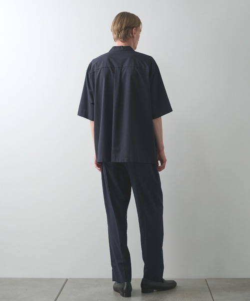 スラックス 「STUDIOUS」ワイドテーパードパンツ メンズ