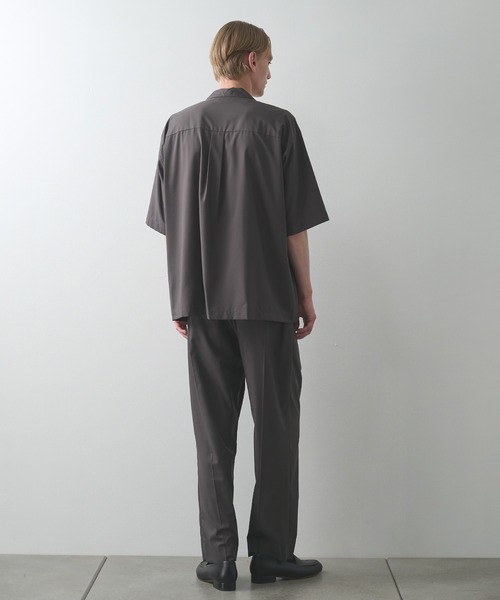 スラックス 「STUDIOUS」ワイドテーパードパンツ メンズ