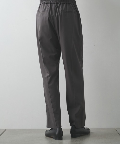 スラックス 「STUDIOUS」ワイドテーパードパンツ メンズ