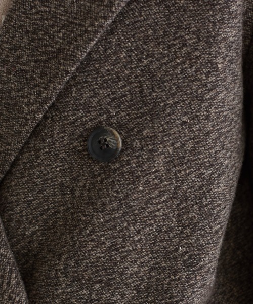 Drawer ツイード テーラードジャケット 36 中古・古着通販】DRAWER (ドゥロワー) テーラードジャケット グレー