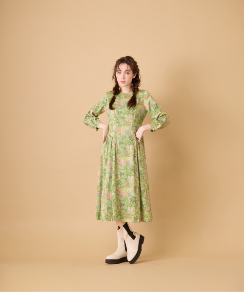 Jolly Poupee ワンピース 「22fabric」シークレットガーデン