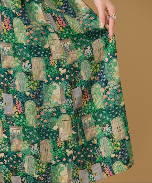 Jolly Poupee ワンピース 「22fabric」シークレットガーデン