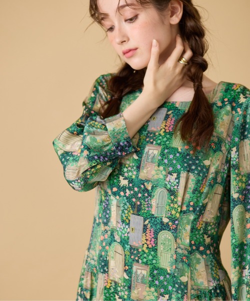 Jolly Poupee ワンピース 「22fabric」シークレットガーデン