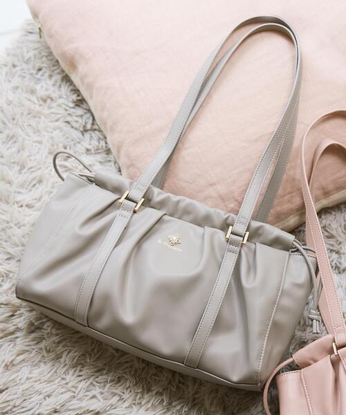 & chouette ハンドバッグ ビジューロングハンドルバッグ : ZOZOTOWN