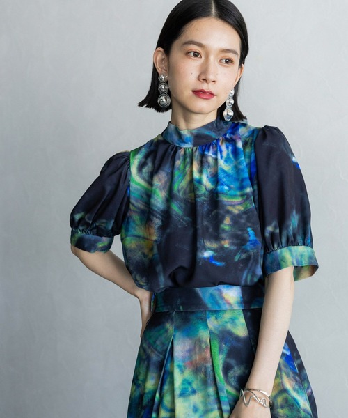 「HARE」 半袖ブラウス FREE グレー レディース_画像6