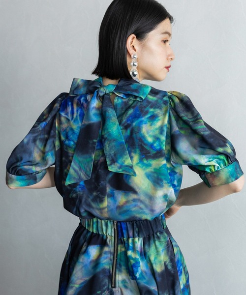 「HARE」 半袖ブラウス FREE グレー レディース_画像7