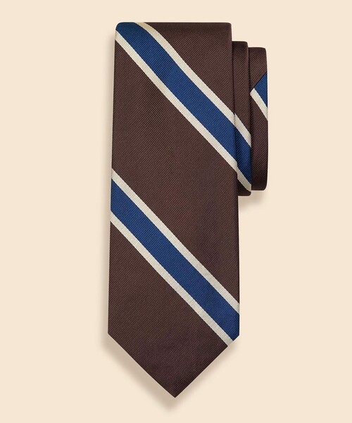 Brooks Brothers ネクタイ・ラック　金属・木製 シルク テキスチャード フラワー ジャカードタイ | Brooks Brothers