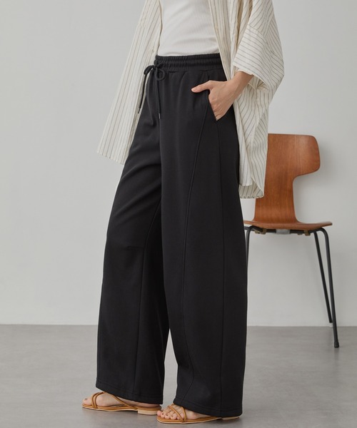 nui nullu スウェットパンツ ジャージ 「nui nullu」2WAYワイド
