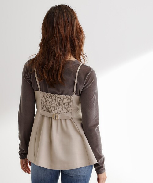 grove（グローブ） ブラウス シャツ 「カセット服」主役級キャミ