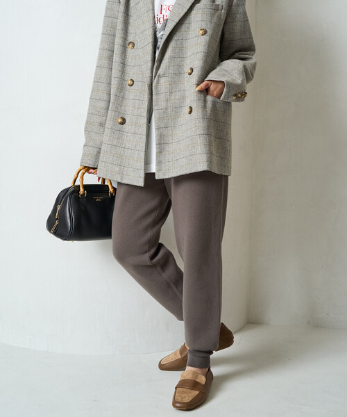 FREAK 1ID 値下げ可能 売り切りたい FREAK'S STORE（フリークスストア） パンツ 限定展開 ニット ジョガー