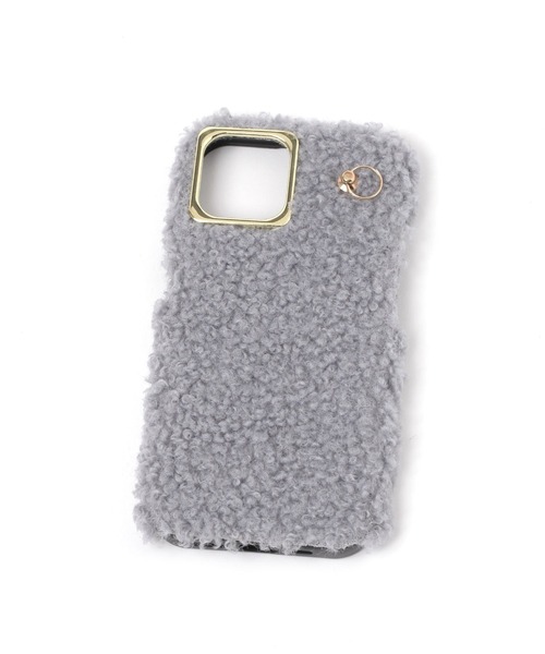 LAKOLE（ラコレ） スマホケース ボアiPhoneケース「iPhone13/14/15