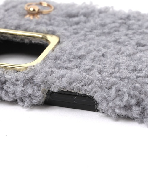 LAKOLE スマホケース ボアiPhoneケース「iPhone13/14/15」 / 602730