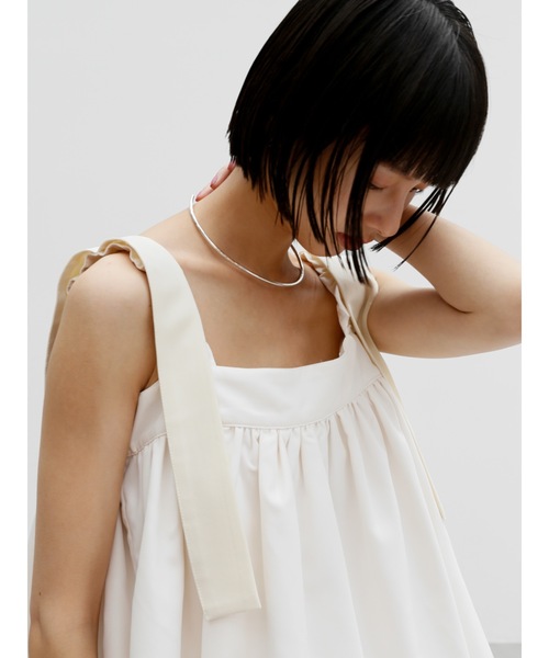 「Katrin TOKYO」 キャミソールブラウス X-SMALL ブルー系その他 レディース_画像3