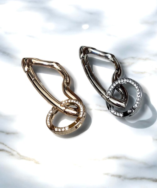 1004ST キーホルダー ノームコア デザイナーズカラビナ キーリング