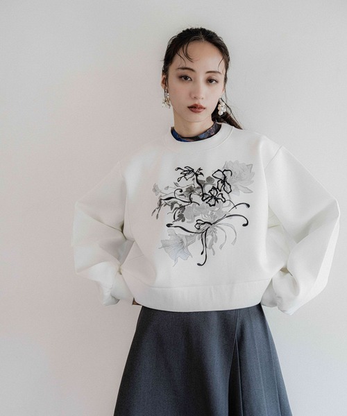 HARE（ハレ） トレーナー スウェット Flowerシシュウスウェット(HARE