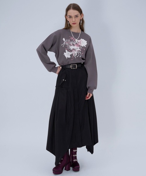 HARE（ハレ） トレーナー スウェット Flowerシシュウスウェット(HARE