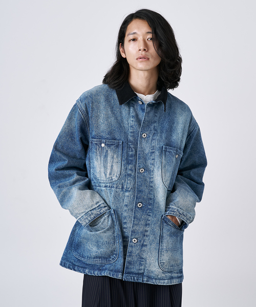 STONE  ネイビー カバーオール STONE ISLAND(ストーンアイランド) 「グリーンエッジ」カバーオール