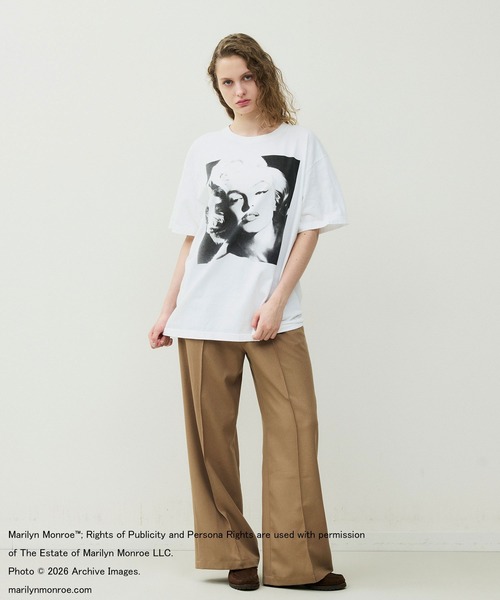 Johnbull（ジョンブル） tシャツ アーティストTシャツ（Marilyn Monroe
