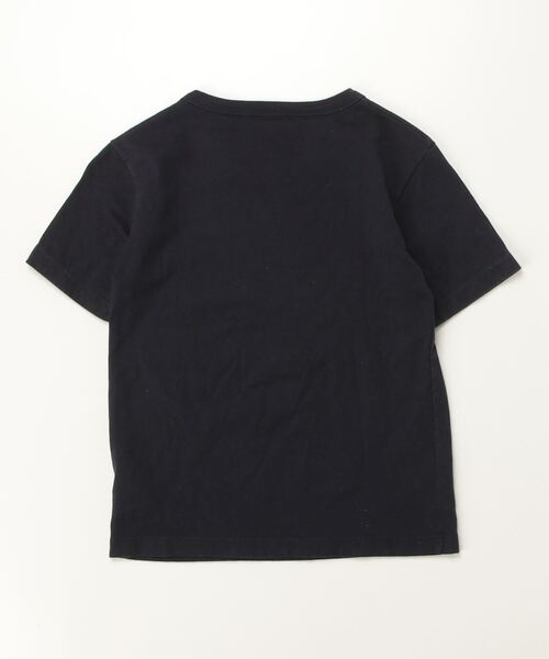 「PETIT BATEAU」 「KIDS」ワンポイント半袖Tシャツ - ネイビー キッズ_画像2