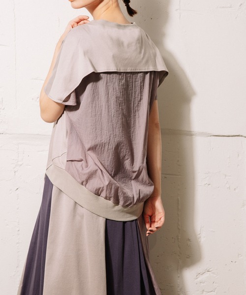 「MARECHAL TERRE」 半袖カットソー MEDIUM ブルー レディースの画像