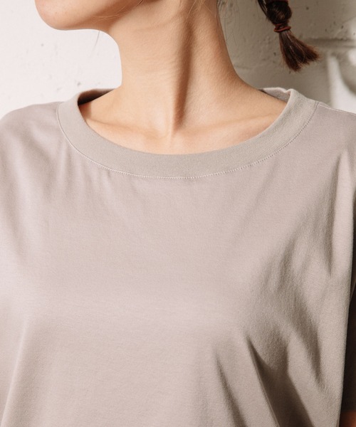 「MARECHAL TERRE」 半袖カットソー MEDIUM ブルー レディースの画像