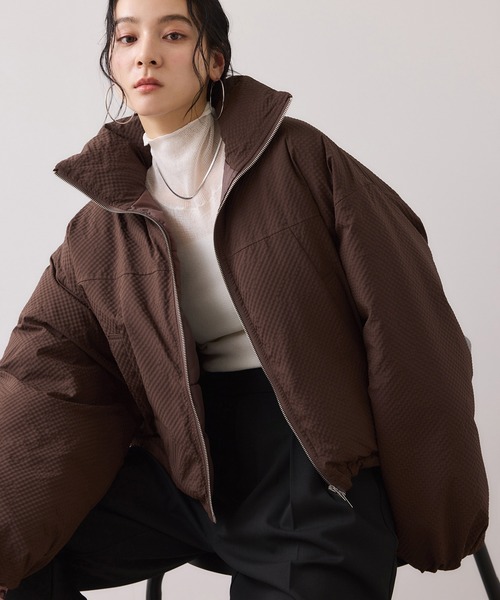 VIS（ビス） ブルゾン アウター 「WEB限定」軽くてあたたかい