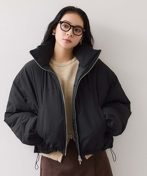 VIS（ビス） ブルゾン アウター 「WEB限定」軽くてあたたかい