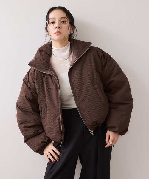 VIS（ビス） ブルゾン アウター 「WEB限定」軽くてあたたかい