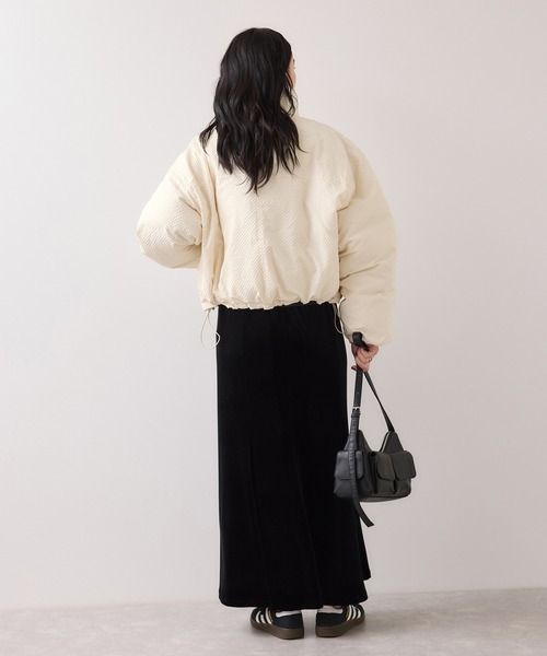 VIS（ビス） ブルゾン アウター 「WEB限定」軽くてあたたかい