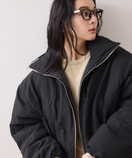 VIS（ビス） ブルゾン アウター 「WEB限定」軽くてあたたかい