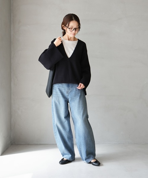 SOLAMONAT（ソラモナ） ジーンズ デニム デニムパンツ 5Pカーブ