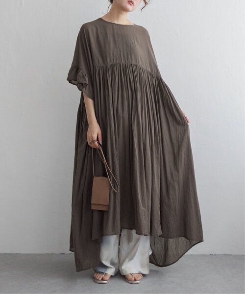 「notch.」 半袖ワンピース M ブラック レディース_画像8